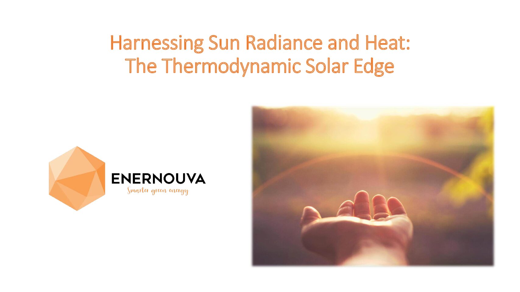 WETEX 2024 | Harnessing Sun Radiance and Heat: The Thermodynamic Solar Edge